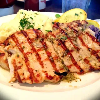 GRILLED DOUBLE BREAST OF CHICKEN