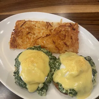 SPINACH ARTICHOKE BENEDICT