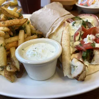 GARLIC OREGANO FRIES