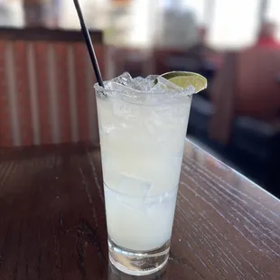 Small shot of margarita