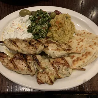 GRILLED CHICKEN SKEWERS