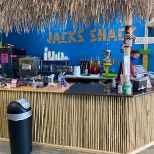 a man behind the bar