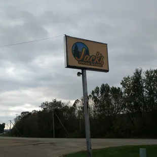 outside