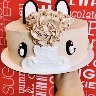 Custom ice cream cake