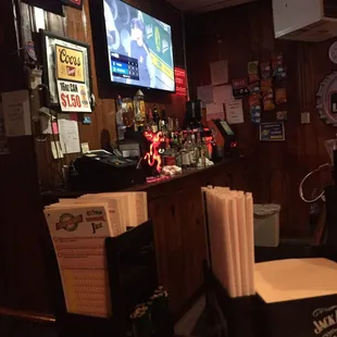 Recently renovated, but kept the cool ambiance.