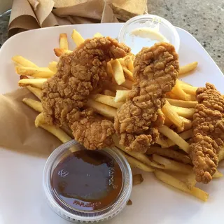Chicken Strips and Fries
