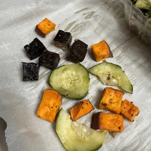 Burnt, raw, and soggy