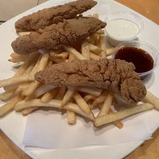 Chicken Strips and Fries