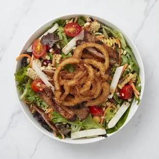 WESTERN BBQ STEAK SALAD