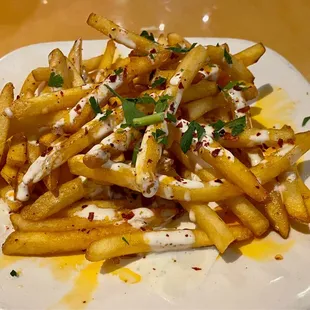 10.16.22 Small urban fries, sub blue cheese with ranch. Yumm!!