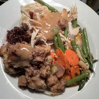 Oven Roasted Turkey Plate