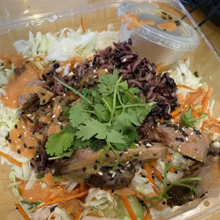 Korean BBQ Steak Bowl