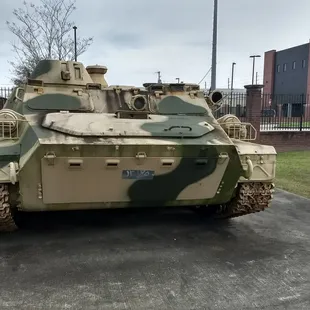 Russian built Iraqi armored personnel carrier used in Desert Storm