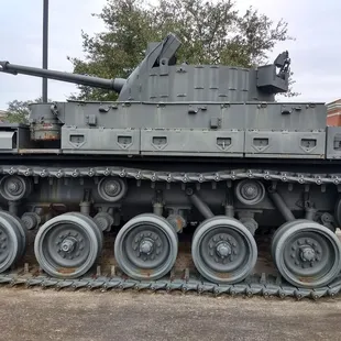 twin 40mm Bofors anti aircraft battery