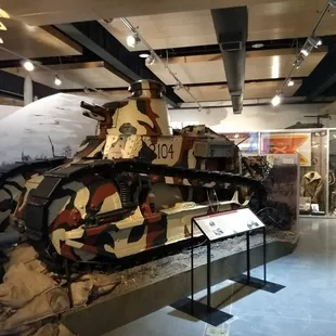 WW1 French Renault tank