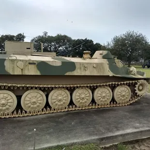 Russian supplied Iraqi armored personnel carrier used in Desert Storm