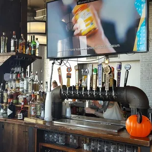 16 local beers on tap