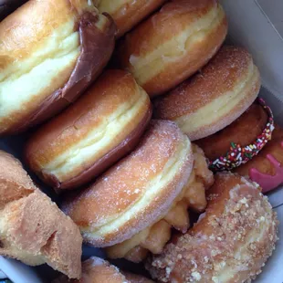 dough desserts, food, donuts