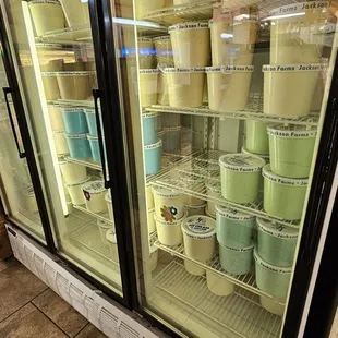 Gallon and quarts are available for purchase