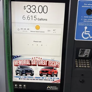 Looks like a slot machine.