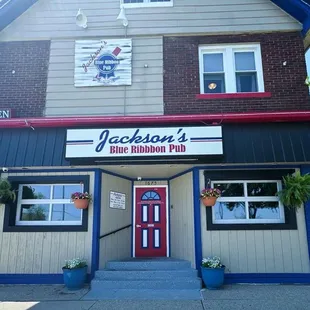 Front of our building