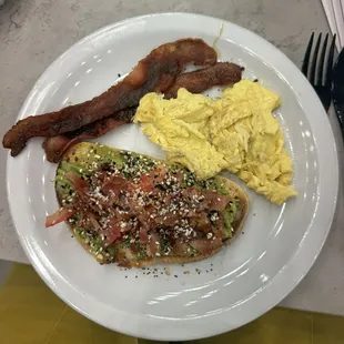 Avocado toast brunch