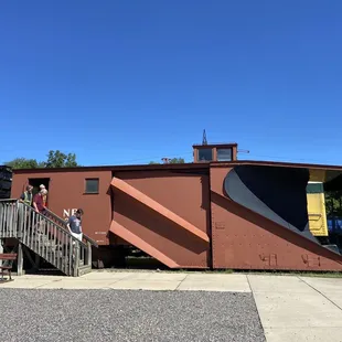 The railroad snowplow