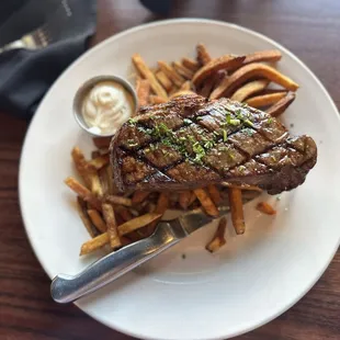 Bourbon strip!! Freaking amazing