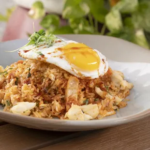 Jumbo Lump Crab &amp; Kimchi Fried Rice