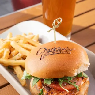 Blackened Florida Grouper Sandwich