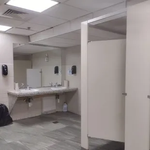 men&apos;s room with two of everything