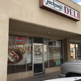 the outside of the restaurant