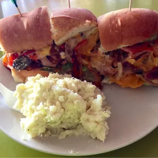 Chicken Cheese Steak Sandwich