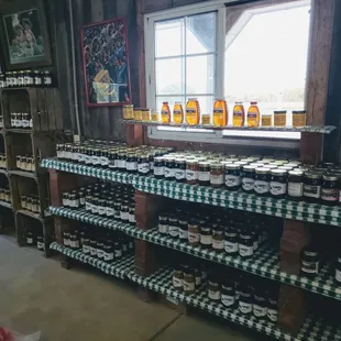 Honey, jams, and jelly