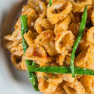 Crispy Fried Point Judith Calamari at Jackson's Mighty Fine Food &amp; Lucky Lounge