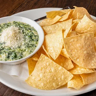 Hot Spinach, Parmesan &amp; Artichoke Dip at Jackson's Mighty Fine Food &amp; Lucky Lounge