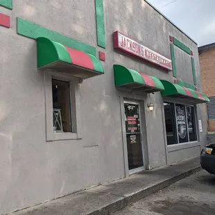 Front of Jackson's Restaurant, Richmond