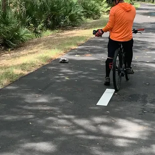 Wildlife on the trail