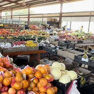 a variety of fruits and vegetables
