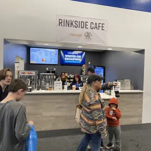 Snack bar- she was so nice