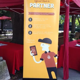 make sure you check in to Jacksonville Jazz Festival on Yelp! Visit us at Bay and Market st!