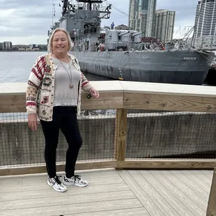 "Woman on Board"..holiday market on the ship!