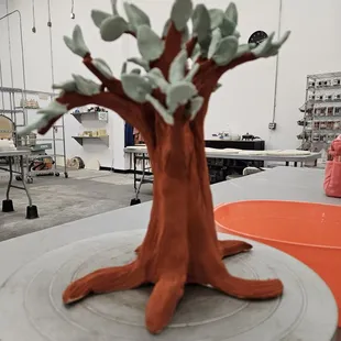 My second tree sculpture