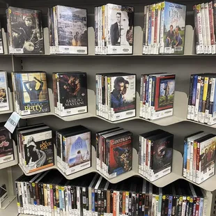 Reserve DVDs online, pick up in one week, rent (free) for one week 4/26