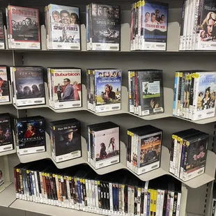 Reserve DVDs online, pick up in one week, rent (free) for one week 4/26