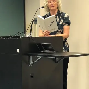 Chris Kastle reciting Poetry