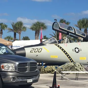 Photo op in the cockpit with flight jackets