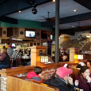 Inside the bar