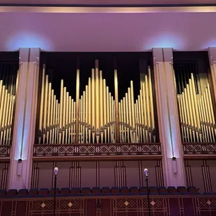 The famous organ pipes