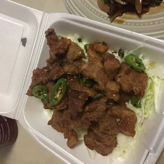 Salt and Pepper Pork Chop